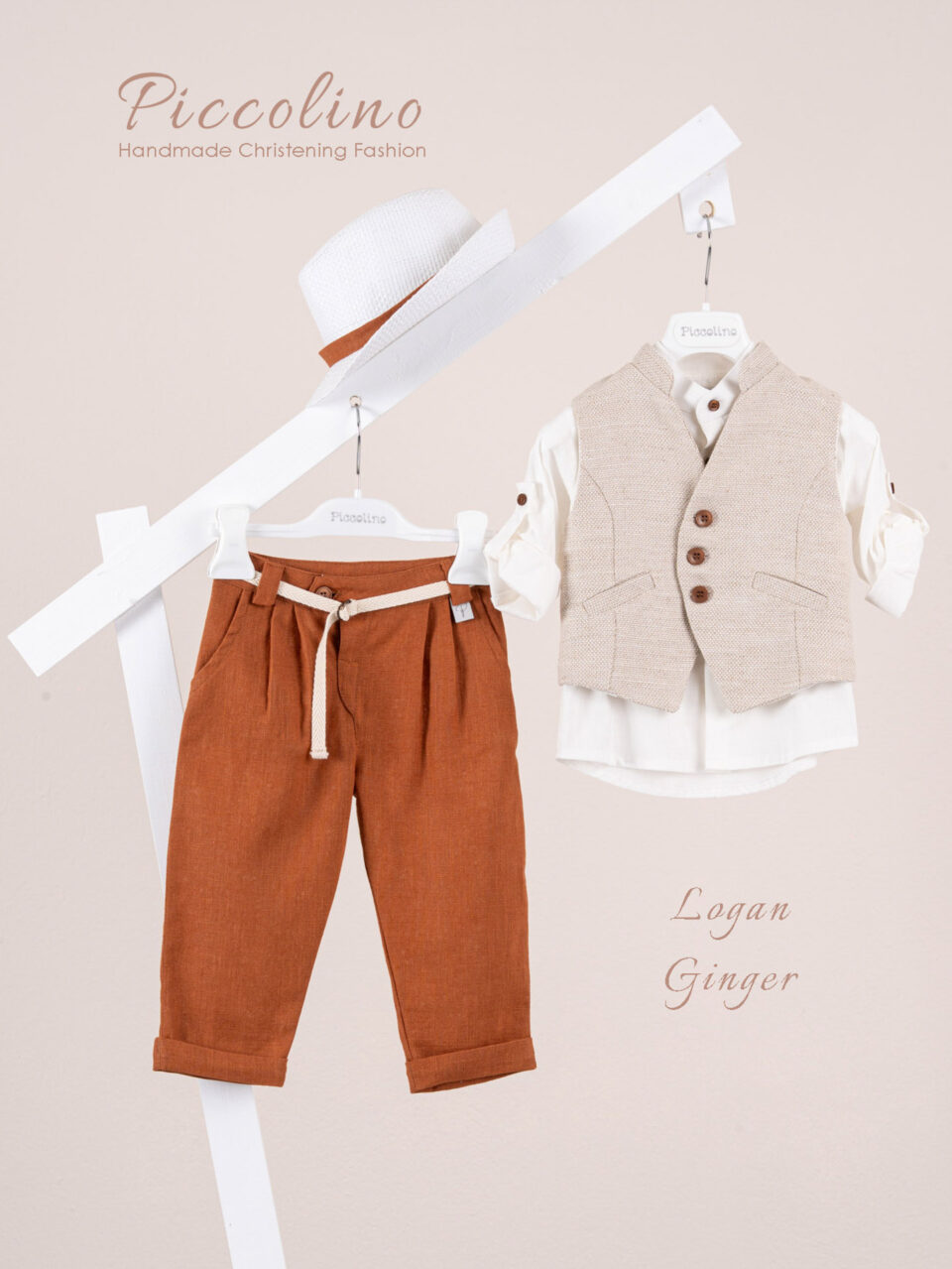 Κοστούμι  Piccolino Logan σε χρώμα Ginger