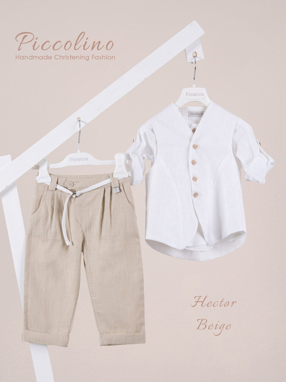 Κοστούμι  Piccolino Hector σε χρώμα Beige