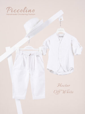Κοστούμι  Piccolino Hector σε χρώμα white