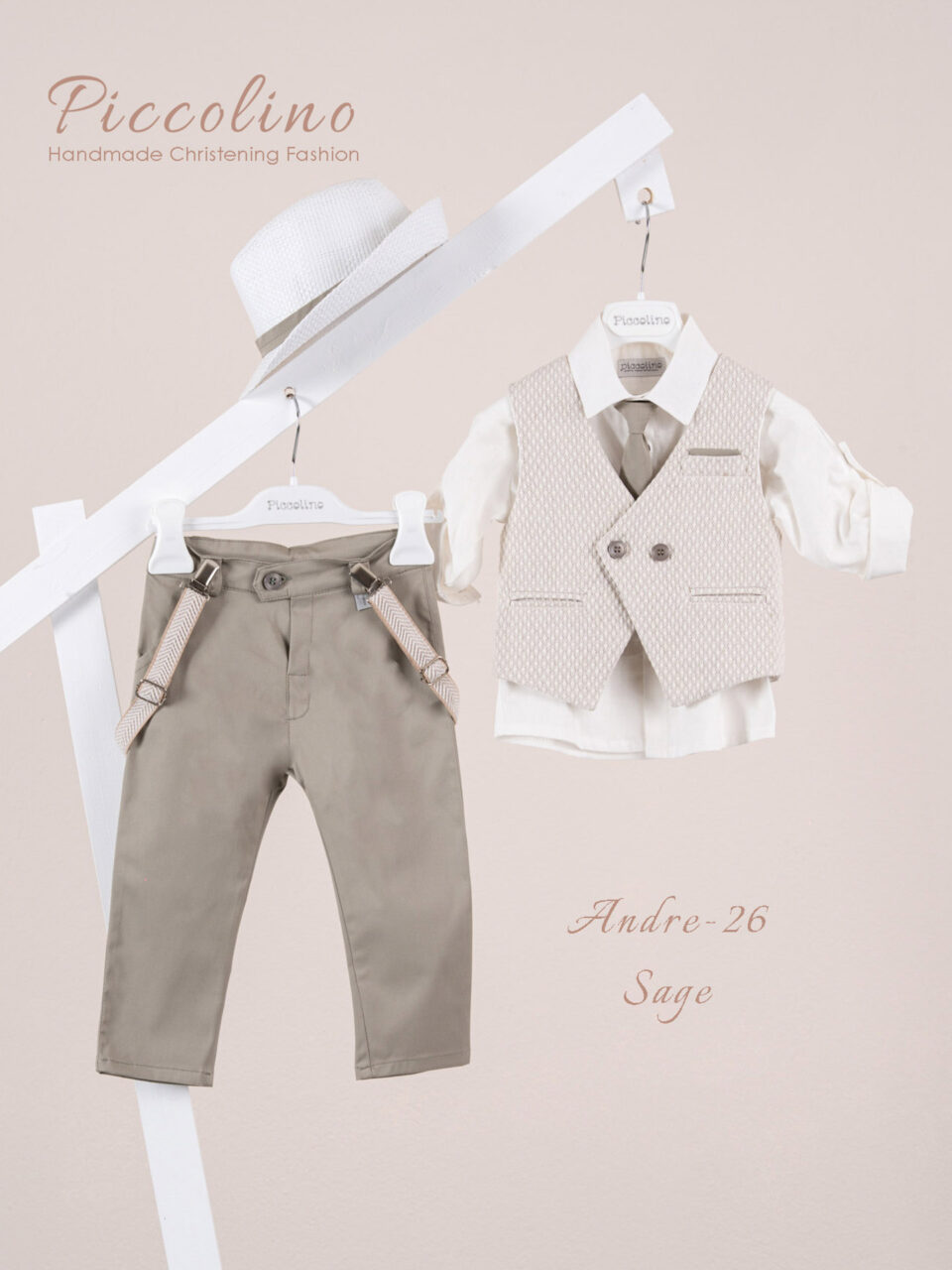 Κοστούμι  Piccolino Andre-26 σε χρώμα Sage