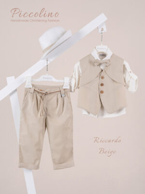Κοστούμι  Piccolino Riccardo σε χρώμα Beige