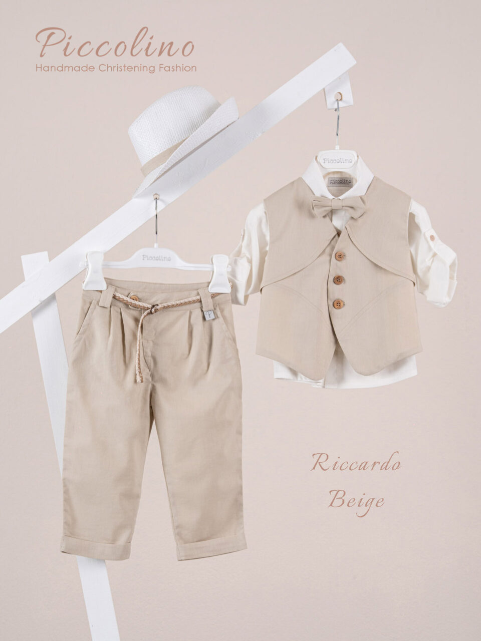 Κοστούμι  Piccolino Riccardo σε χρώμα Beige