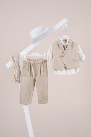 Κοστούμι  Piccolino Enzo σε χρώμα Beige