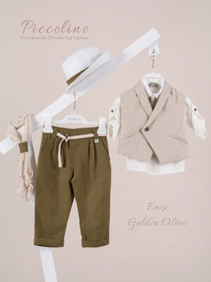 Κοστούμι  Piccolino Enzo σε χρώμα Golden Olive