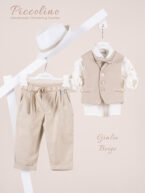 Κοστούμι  Piccolino Giulio σε χρώμα Beige