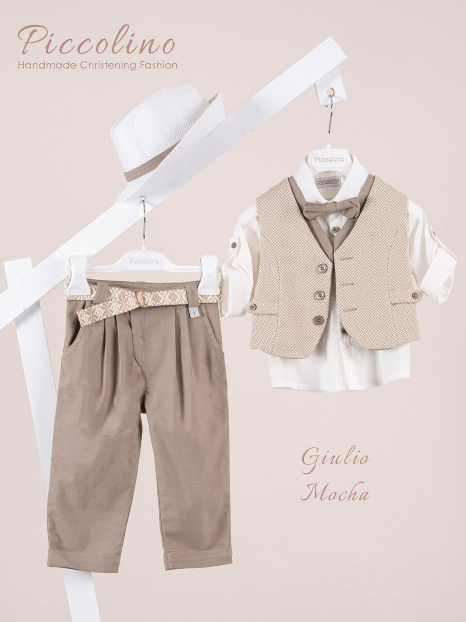 Κοστούμι  Piccolino Giulio σε χρώμα Mocha