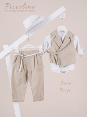 Κοστούμι  Piccolino Fabio σε χρώμα Beige
