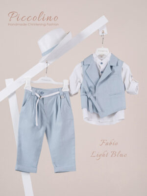 Κοστούμι  Piccolino Fabio σε χρώμα Light Blue