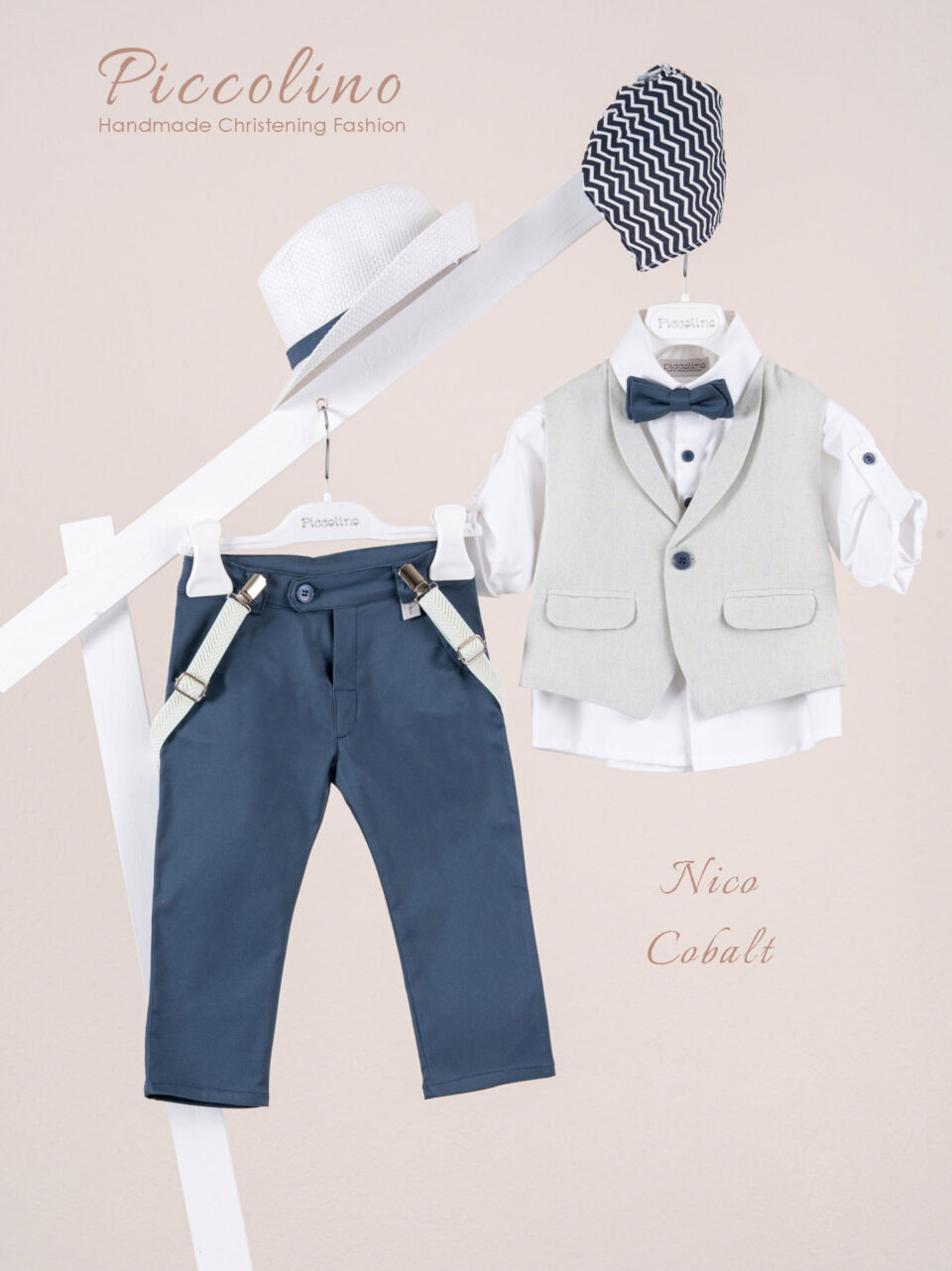 Κοστούμι  Piccolino Nico σε χρώμα Cobalt