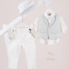 Κοστούμι  Piccolino Nico σε χρώμα Ivory