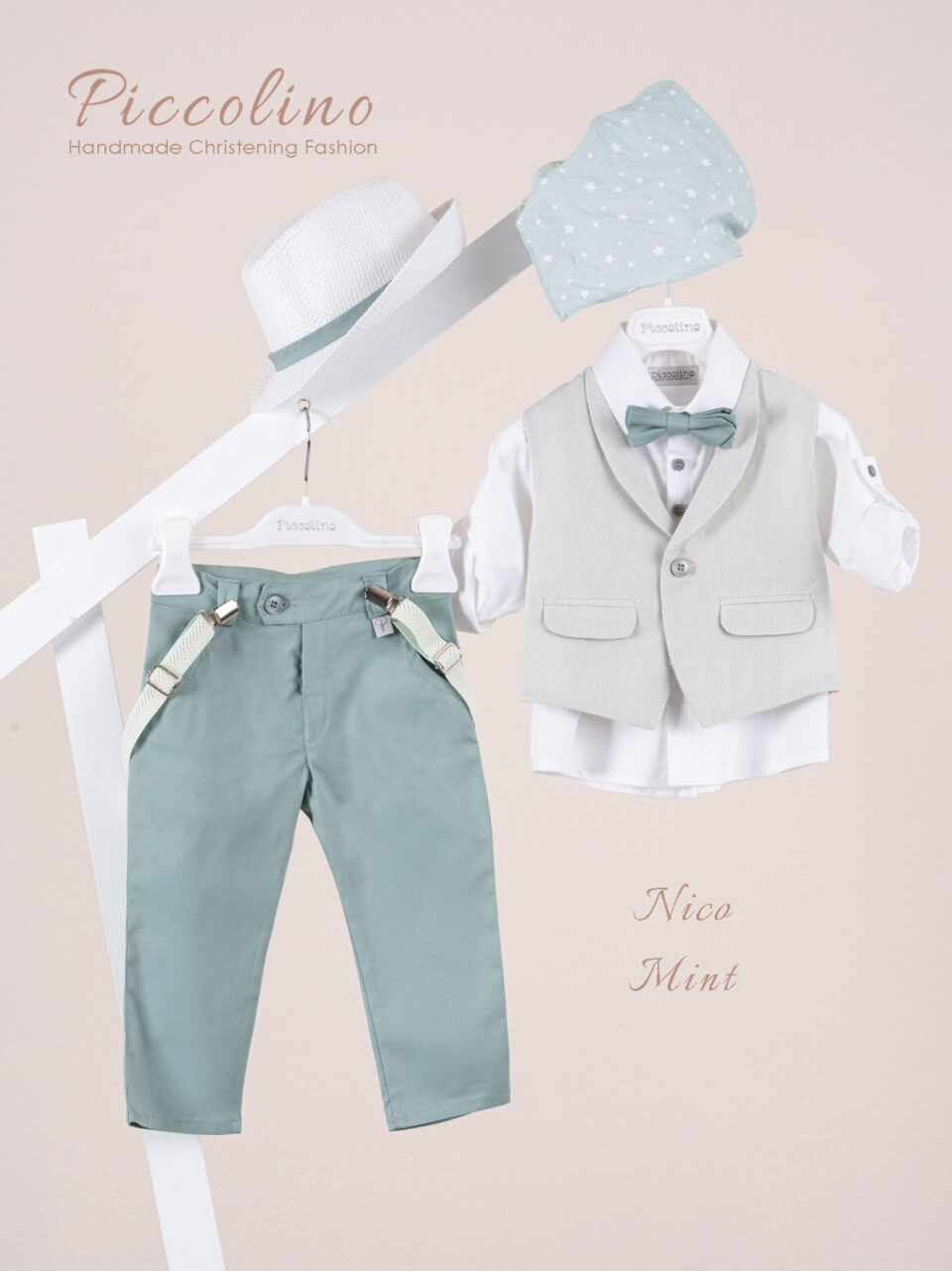 Κοστούμι  Piccolino Nico σε χρώμα Mint