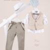 Κοστούμι  Piccolino Nico σε χρώμα Sage