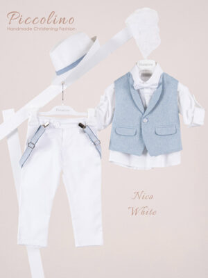 Κοστούμι  Piccolino Nico σε χρώμα White