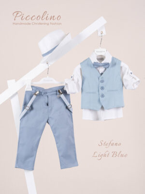 Κοστούμι  Piccolino Stefano σε χρώμα Light blue