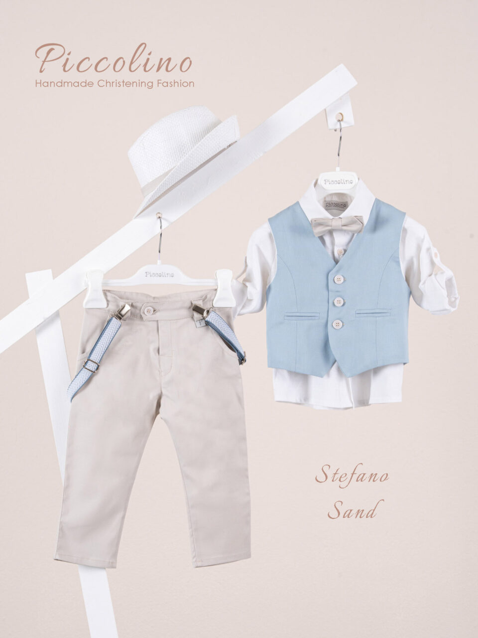 Κοστούμι  Piccolino Stefano σε χρώμα Sand