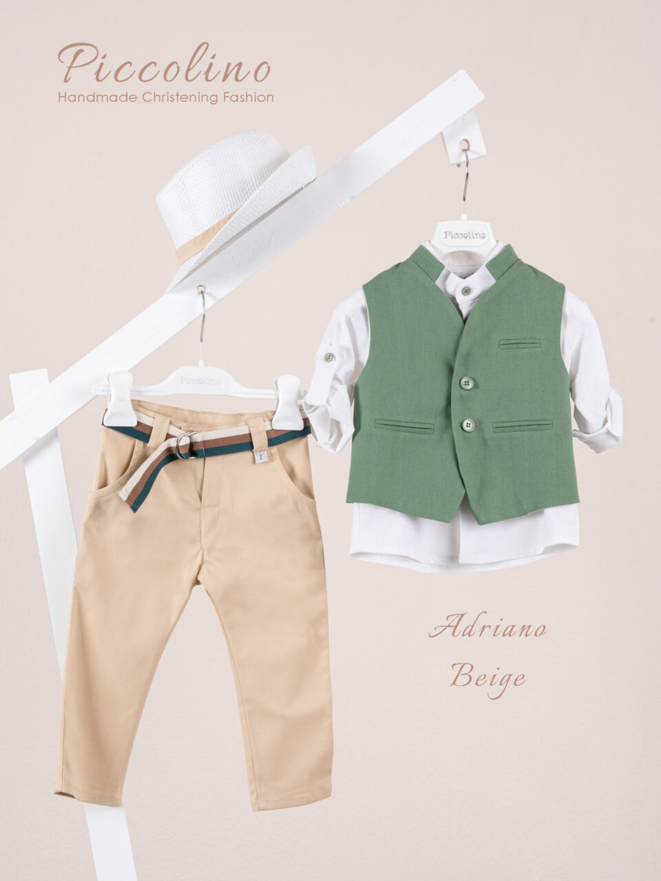 Κοστούμι  Piccolino Adriano σε χρώμα Beige