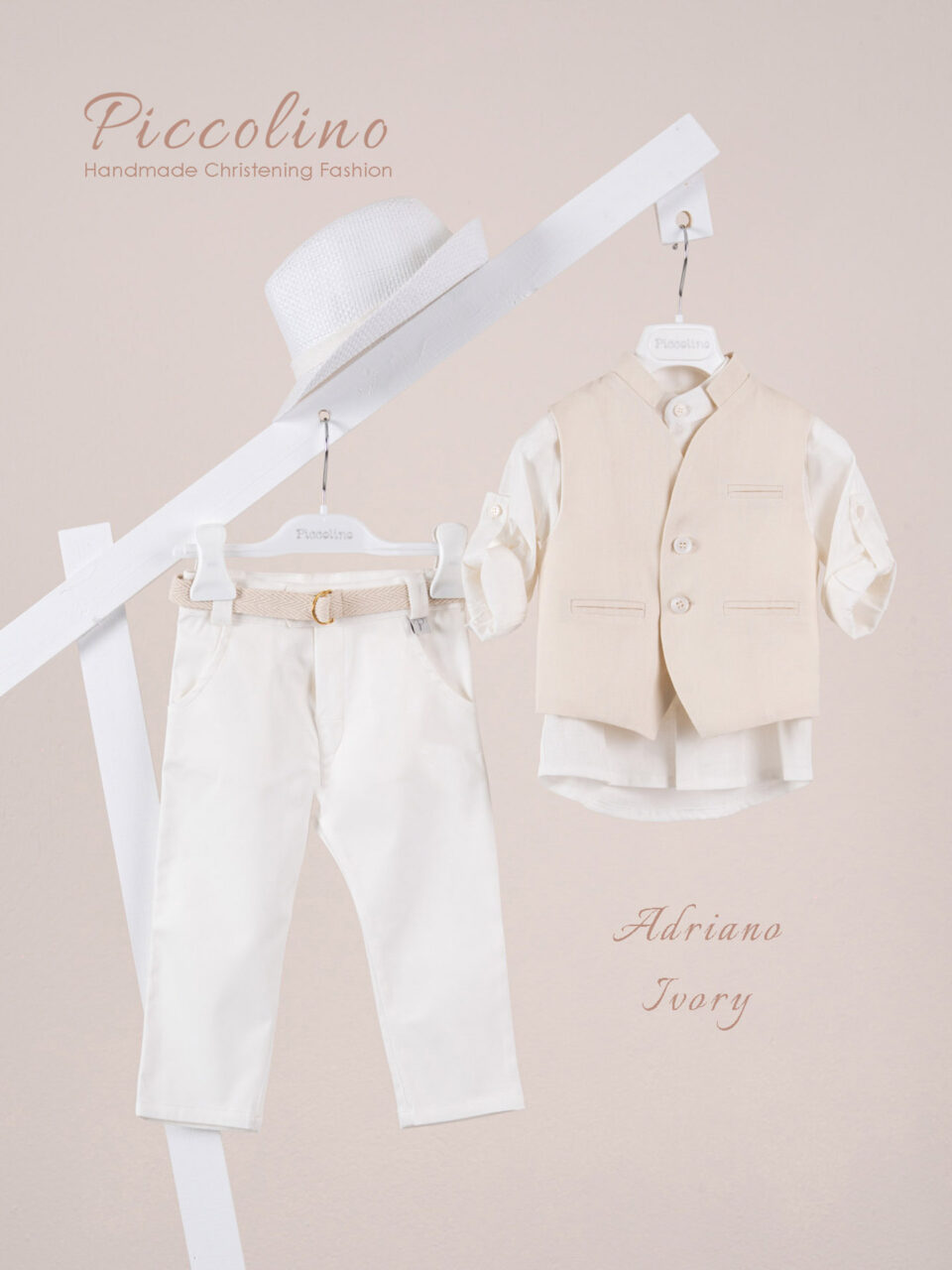 Κοστούμι  Piccolino Adriano σε χρώμα Ivory