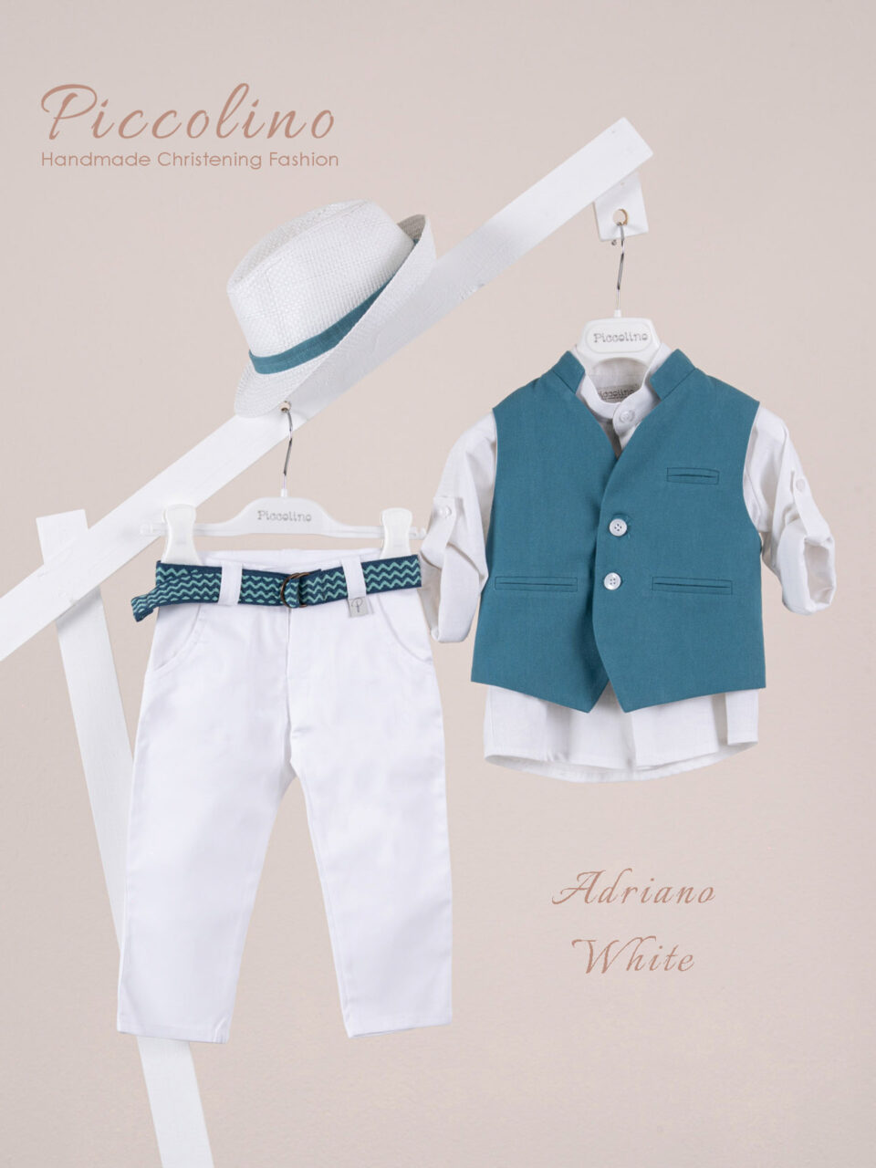 Κοστούμι  Piccolino Adriano σε χρώμα White