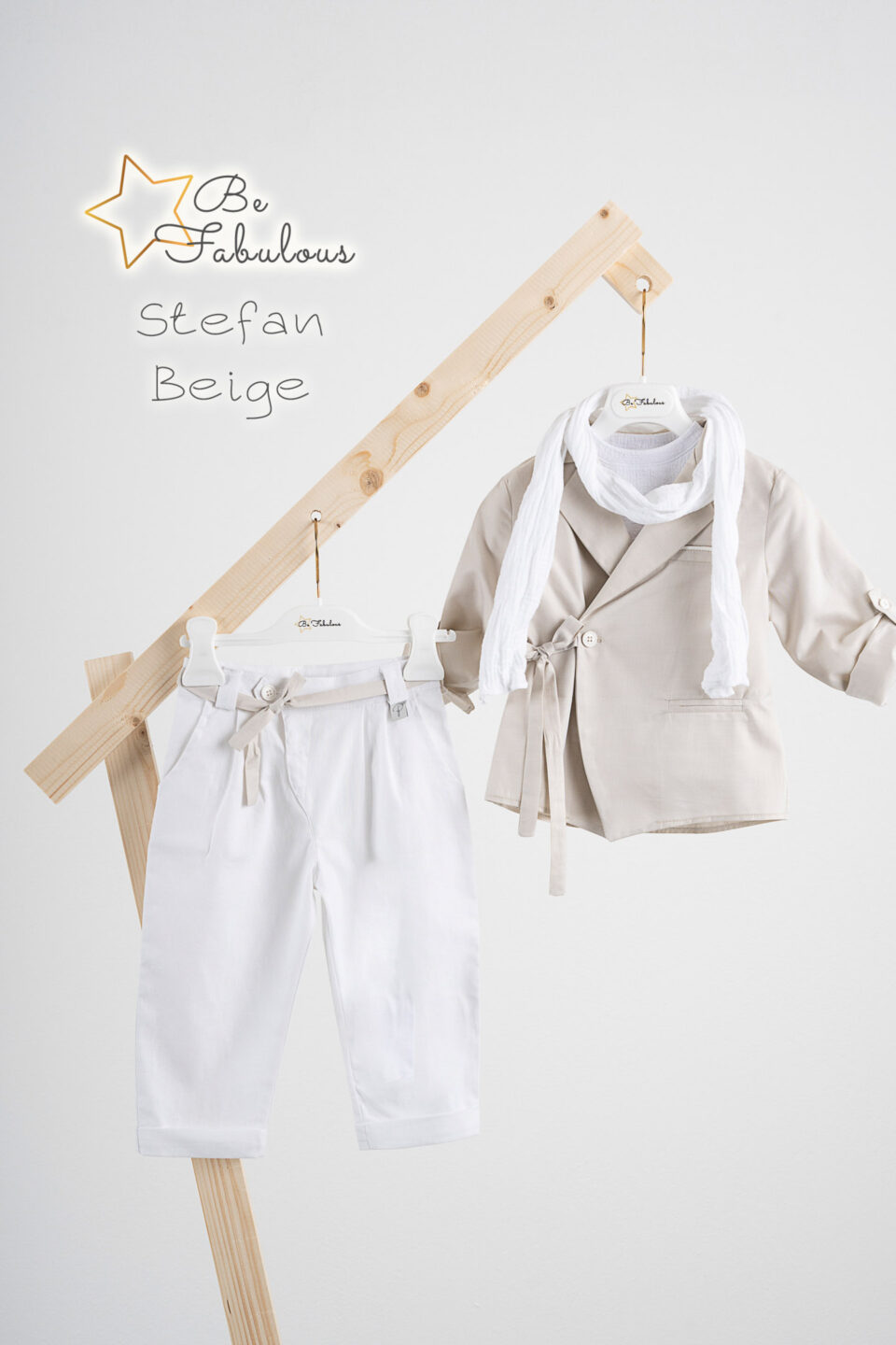 Κοστούμι  Piccolino Stefan σε χρώμα Beige