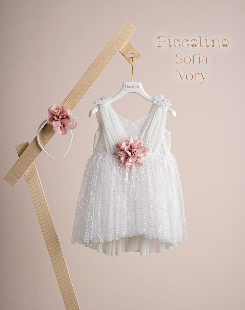 Βαπτιστικό φόρεμα Piccolino Sofia Ivory