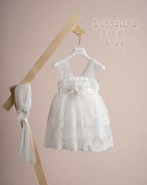 Βαπτιστικό φόρεμα Piccolino Estelle Ivory