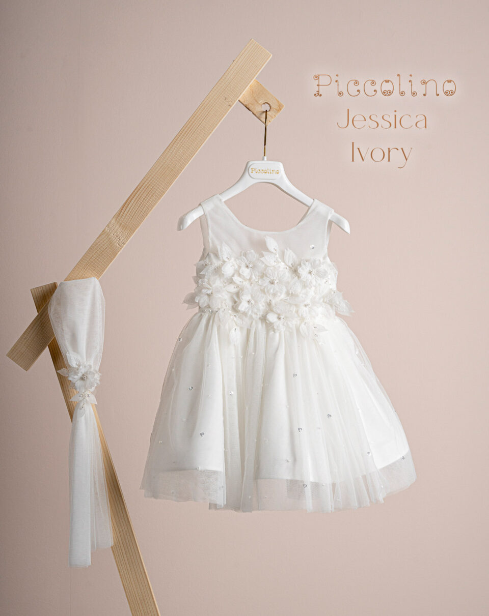 Βαπτιστικό φόρεμα Piccolino Jessica Ivory