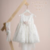 Βαπτιστικό φόρεμα Piccolino Michele Ivory