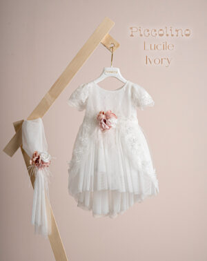 Βαπτιστικό φόρεμα Piccolino Lucile Ivory