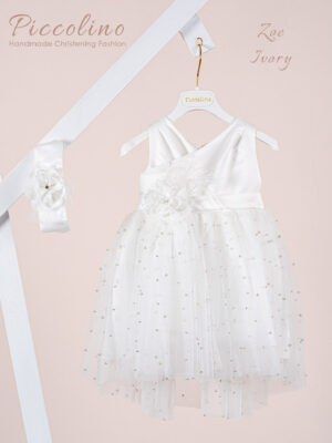 Βαπτιστικό φόρεμα Piccolino Zoe Ivory