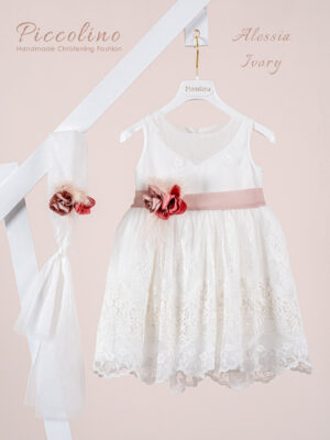 Βαπτιστικό φόρεμα Piccolino Alessia Ivory