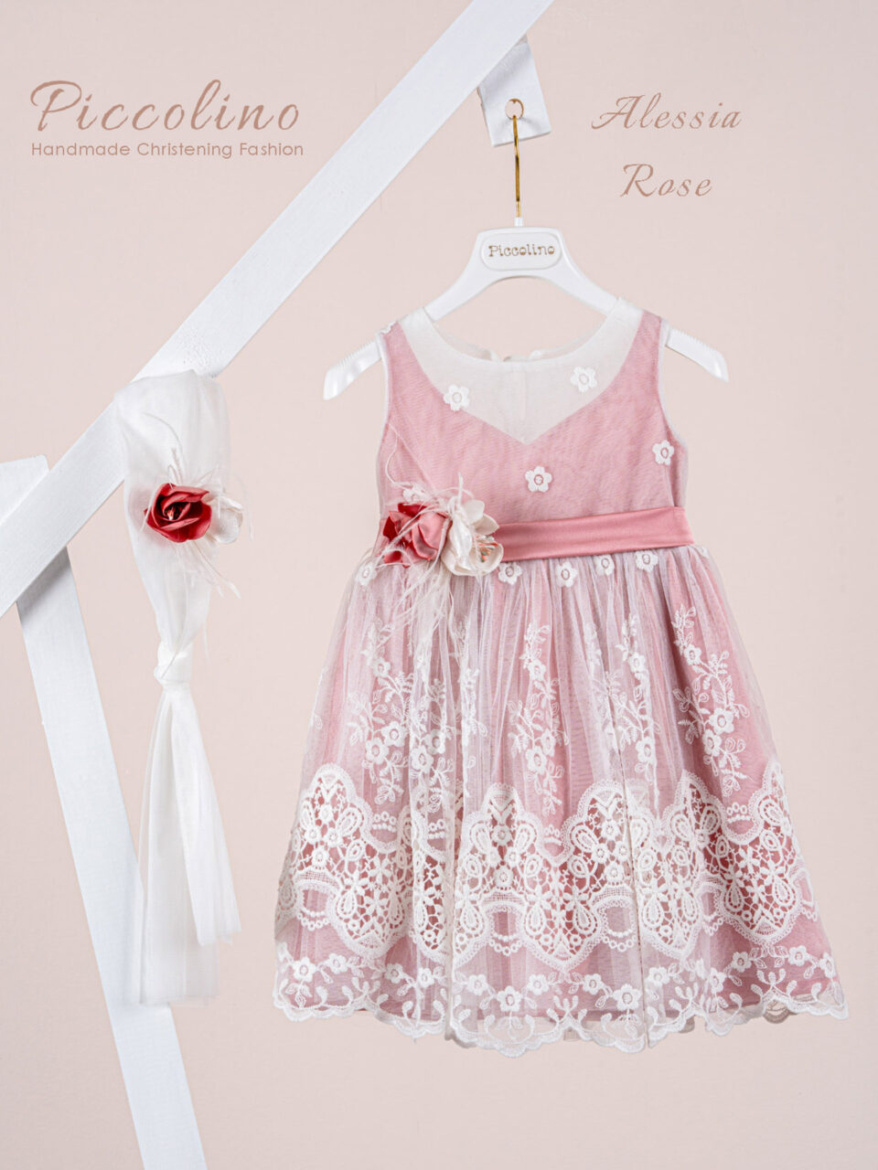 Βαπτιστικό φόρεμα Piccolino Alessia Rose