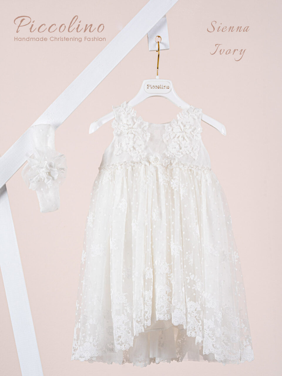 Βαπτιστικό φόρεμα Piccolino Sienna Ivory