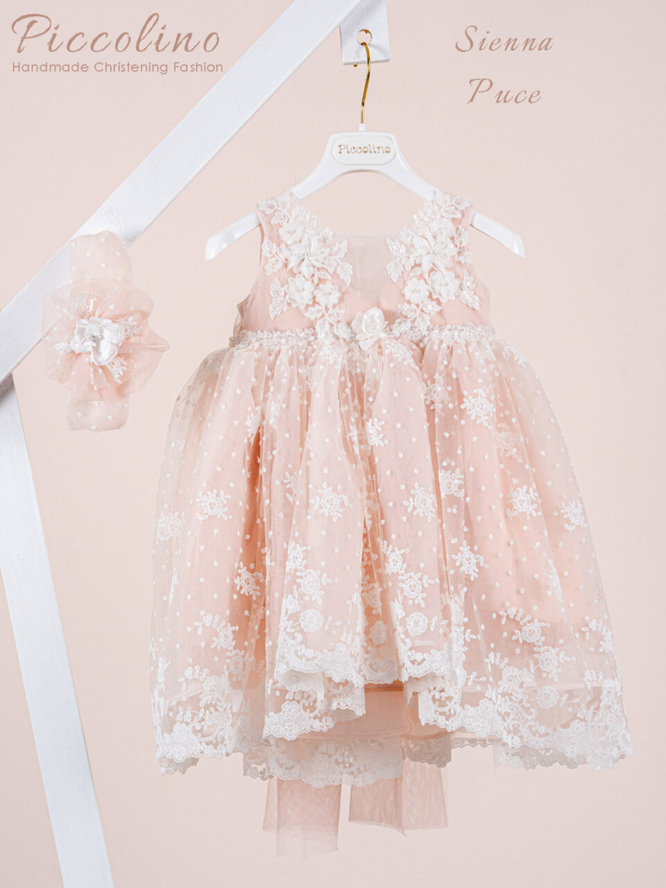 Βαπτιστικό φόρεμα Piccolino Sienna Puce