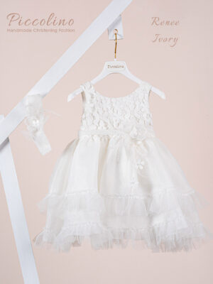 Βαπτιστικό φόρεμα Piccolino Renee Ivory