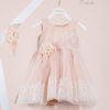 Βαπτιστικό φόρεμα Piccolino Marcella Peach