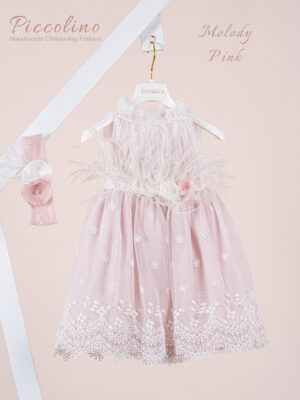 Βαπτιστικό φόρεμα Piccolino Melody Pink