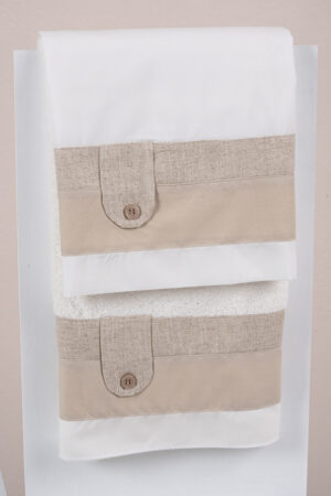 Σετ λαδόπανα Piccolino LA-ALESSIO.BEIGE