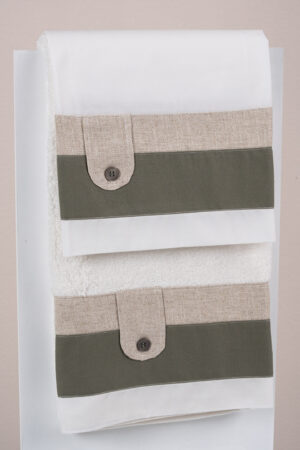 Σετ λαδόπανα Piccolino LA-ALESSIO.OLIVE