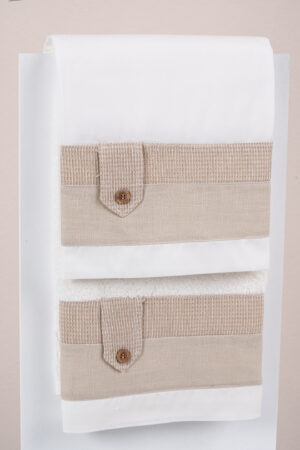 Σετ λαδόπανα Piccolino LA-EMILIO.BEIGE