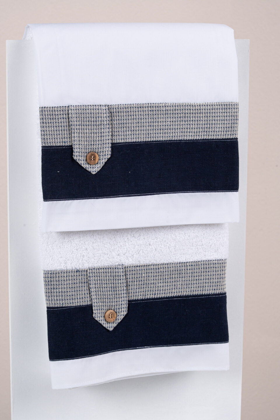 Σετ λαδόπανα Piccolino LA-EMILIO.NAVY