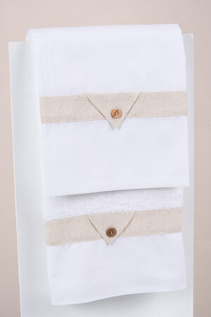 Σετ λαδόπανα Piccolino LA-ENRIQUE.BEIGE