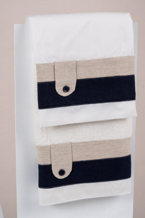 Σετ λαδόπανα Piccolino LA-ENZO.NAVY