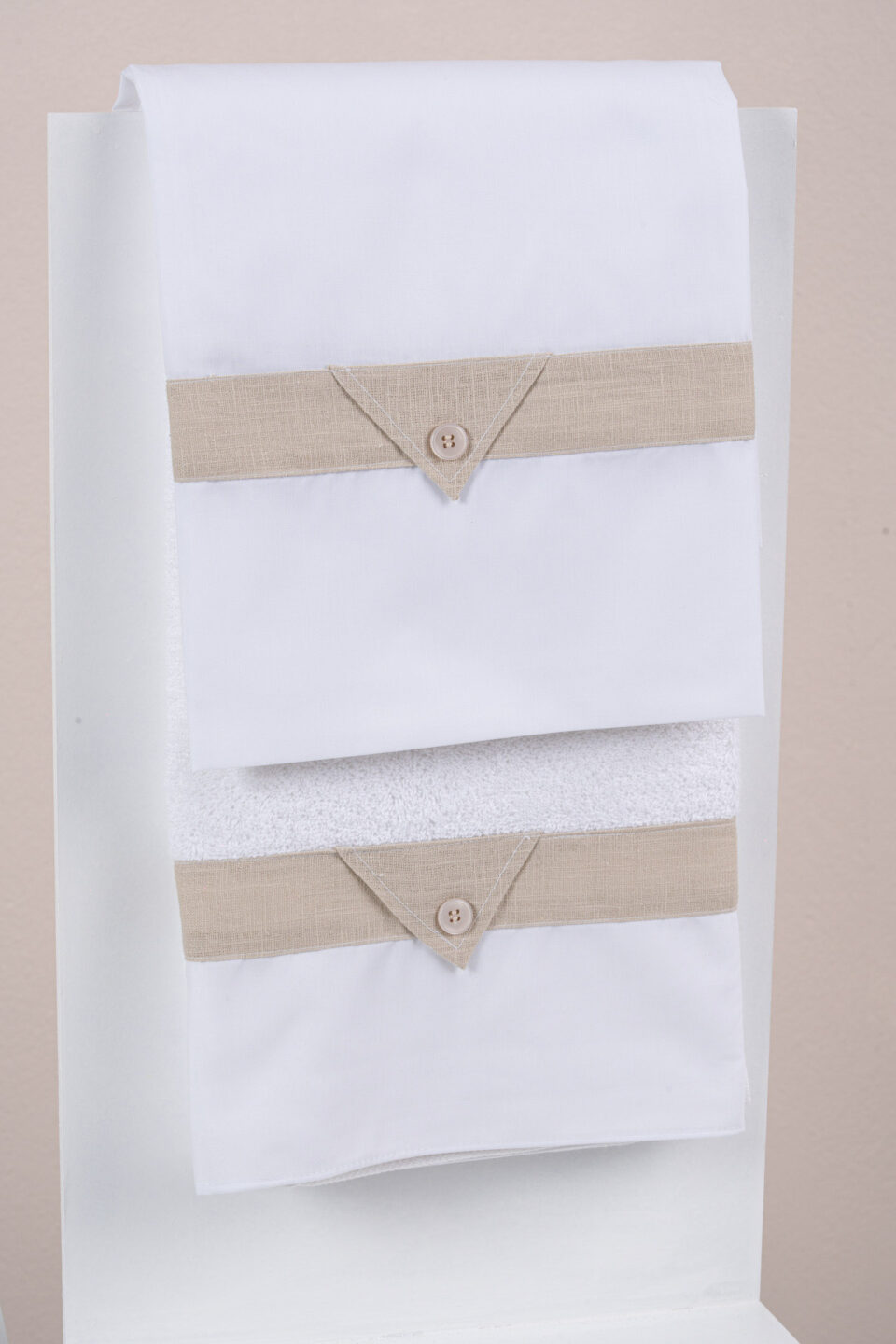 Σετ λαδόπανα Piccolino LA-FABIO.BEIGE