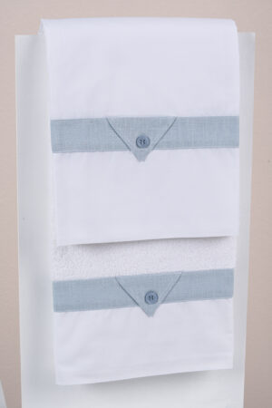 Σετ λαδόπανα Piccolino LA-FABIO.LIGHT BLUE