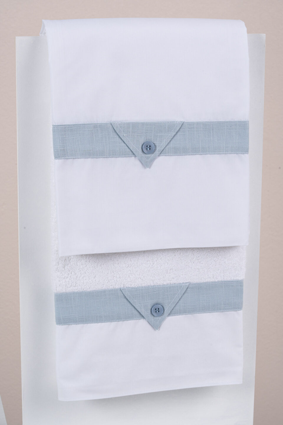 Σετ λαδόπανα Piccolino LA-FABIO.LIGHT BLUE