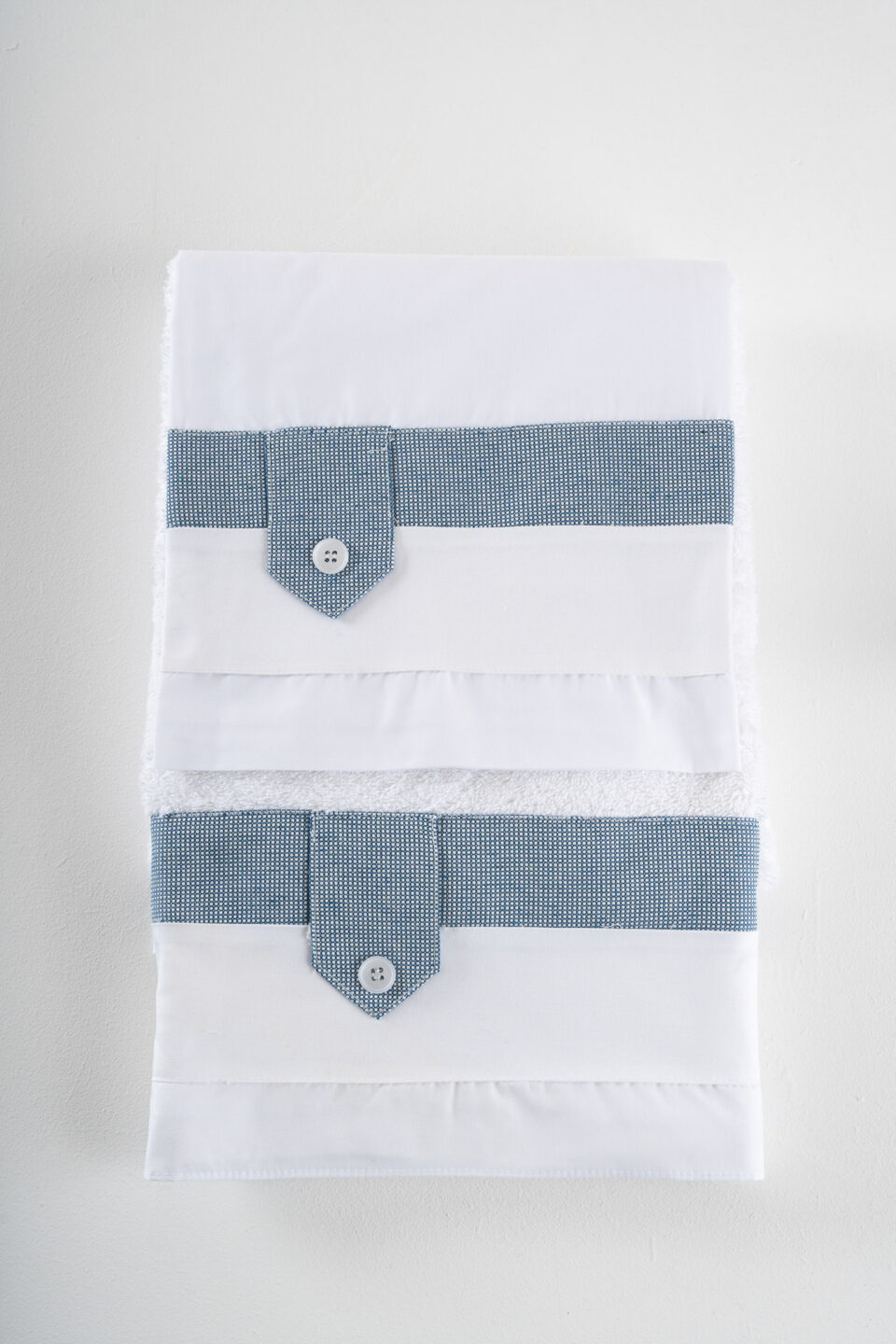 Σετ λαδόπανα Piccolino LA-FRANCISCO.BLUE WHITE