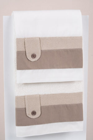 Σετ λαδόπανα Piccolino LA-GIULIO.MOCHA