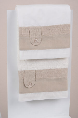 Σετ λαδόπανα Piccolino LA-LOGAN.BEIGE