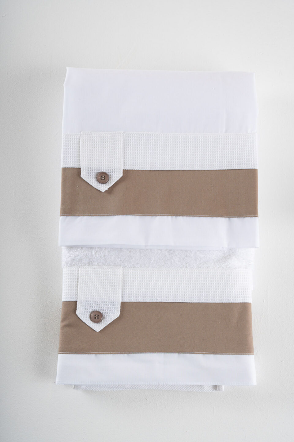 Σετ λαδόπανα Piccolino LA-LORENZO.MOCHA