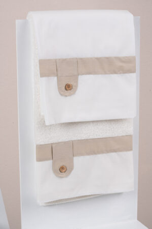 Σετ λαδόπανα Piccolino LA-RICCARDO.BEIGE